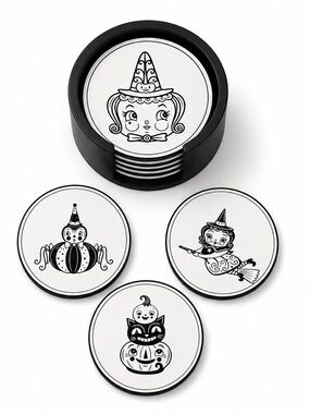 Johanna Parker Inspired Halloween Coaster Set | 3D Printed (Set of 4)